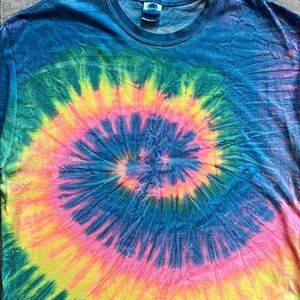 Colorful Tie-Dye Men’s Shirt